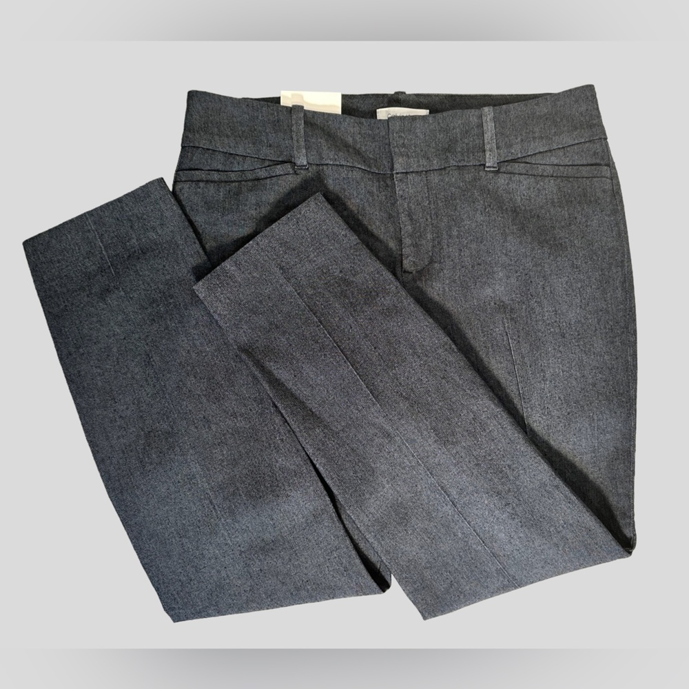 Calvin Klein Women's Denim Look Ankle Dress Pants NWT